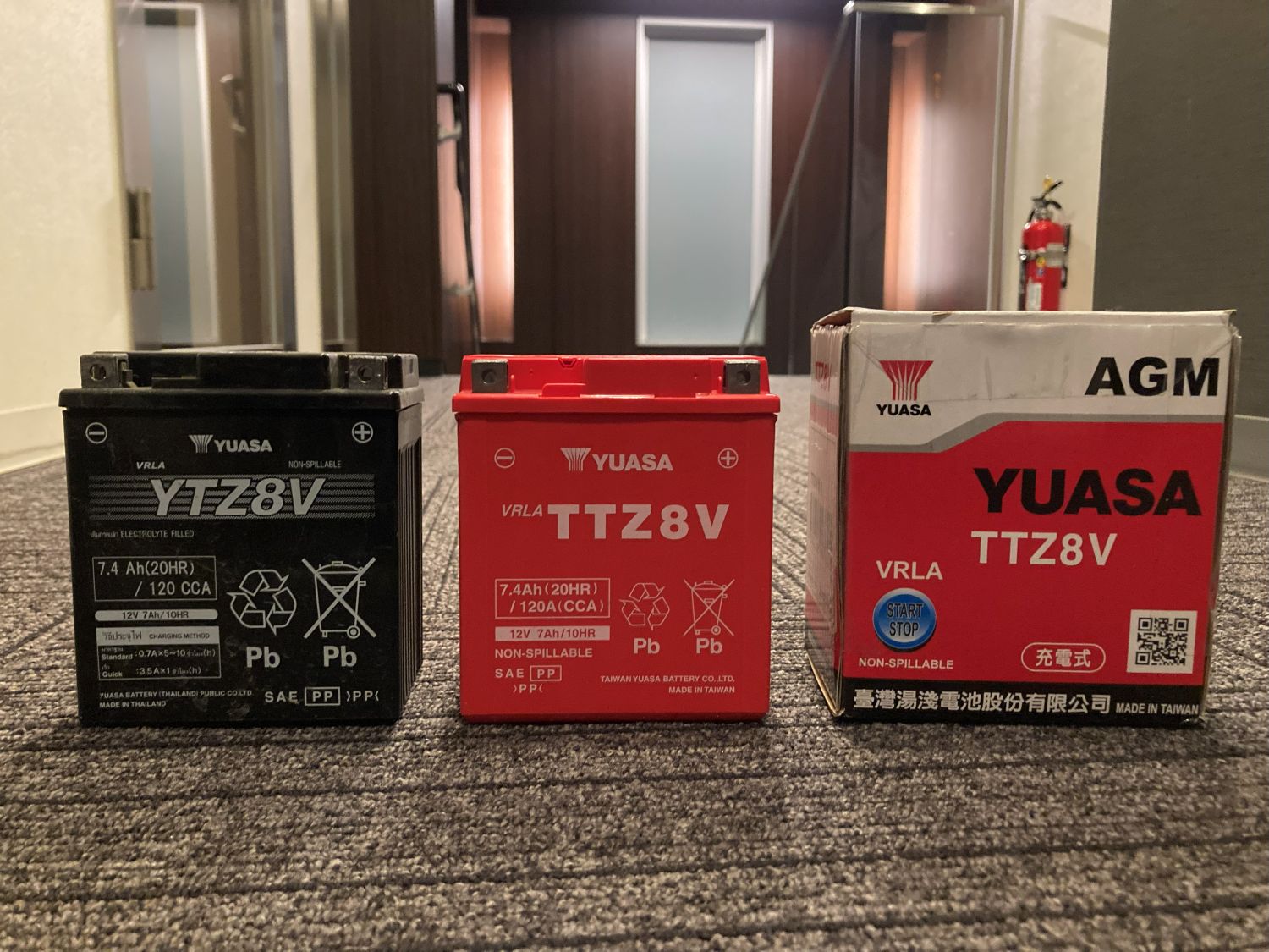 CRF250RALLYバッテリー交換