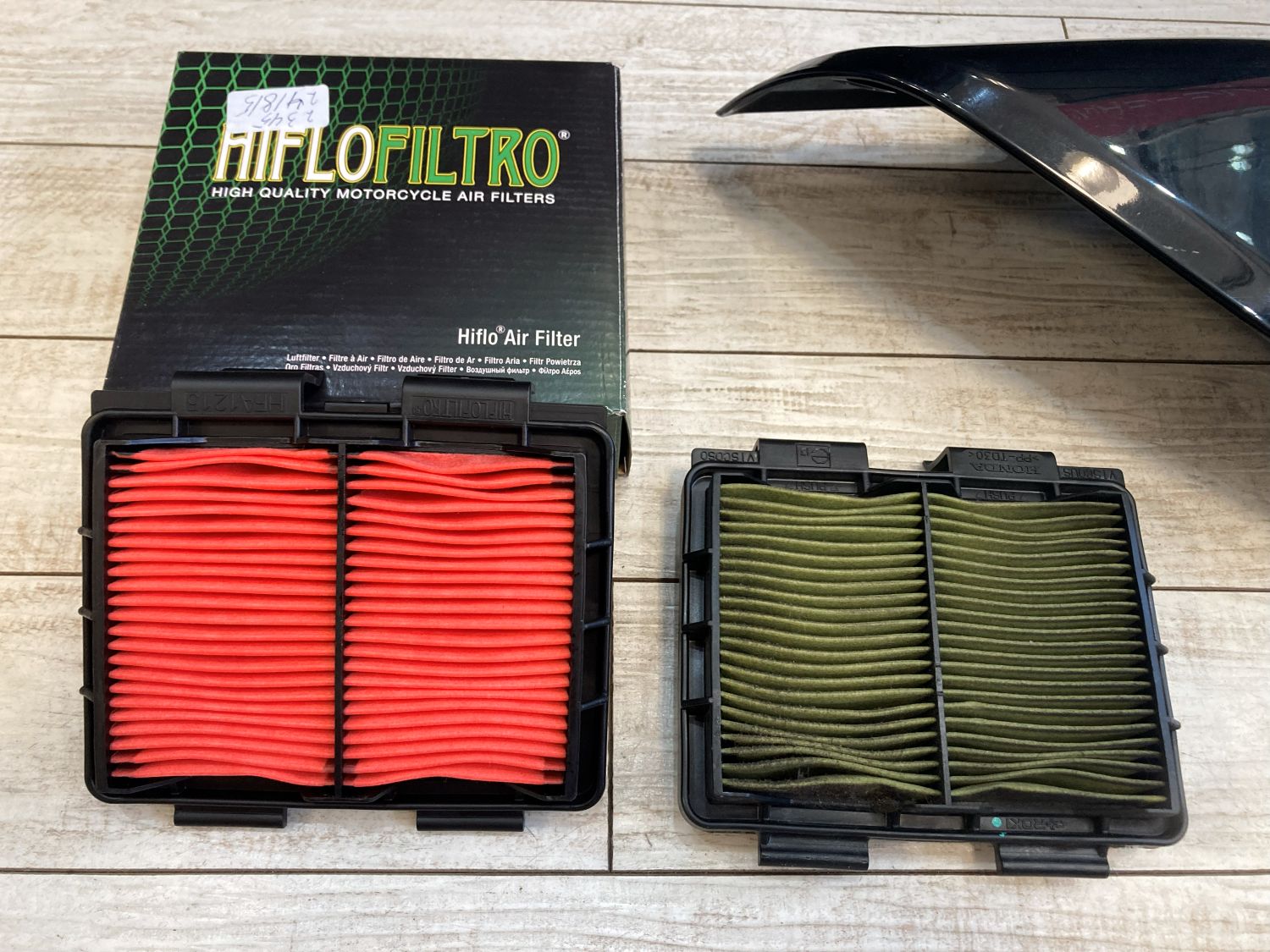 CRF250RALLY エアフィルター交換