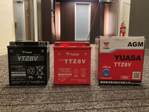 CRF250RALLYバッテリー交換