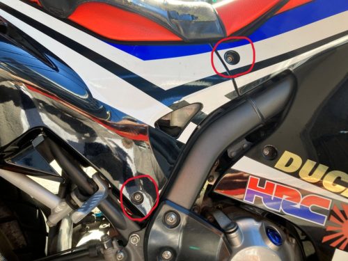 CRF250RALLY エアフィルター交換